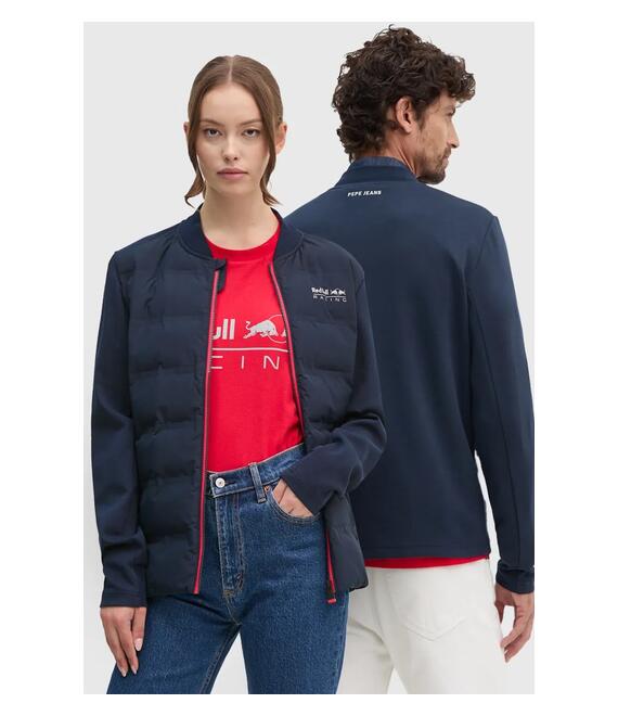 Μπλούζα Red Bull Racing x Pepe Jeans χρώμα: ναυτικό μπλε, RU490001