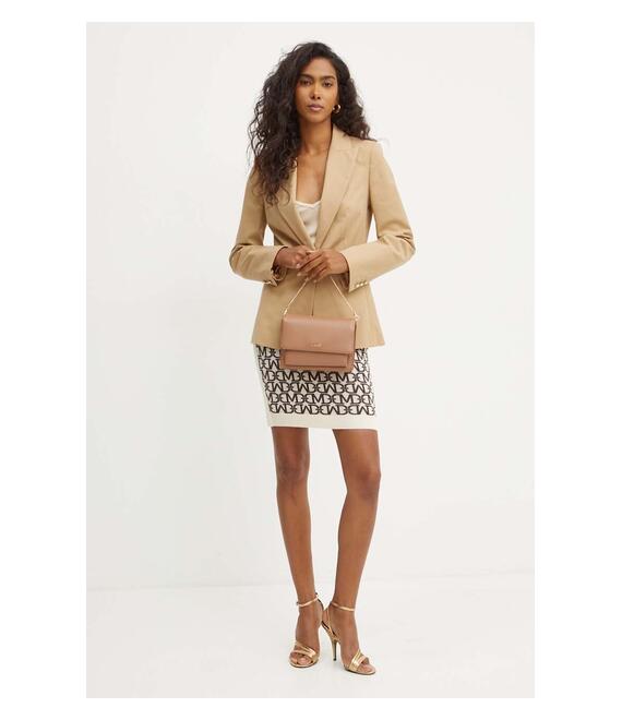 Σακάκι Marciano Guess ALICE χρώμα: μπεζ, 4YGN04 7124A