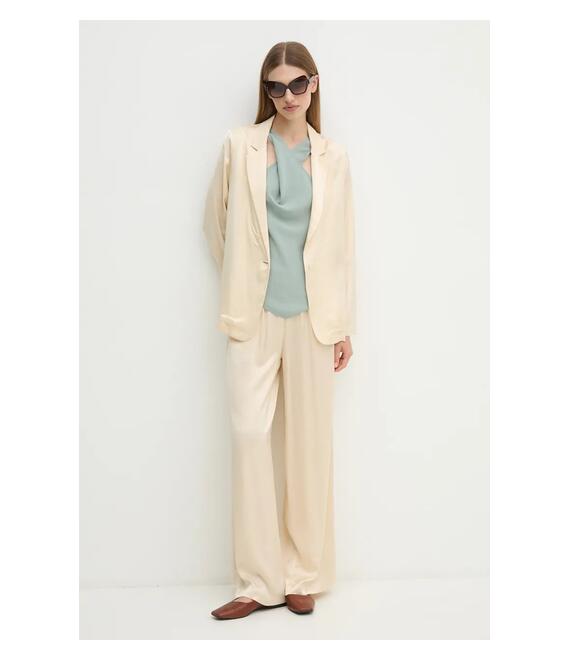Σακάκι United Colors of Benetton χρώμα: μπεζ, 2S7BDW02V