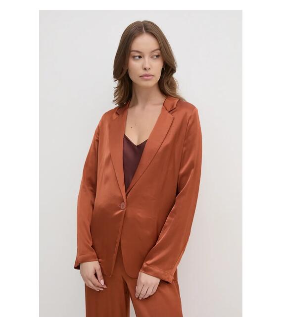 Σακάκι United Colors of Benetton χρώμα: πορτοκαλί, 2S7BDW02V