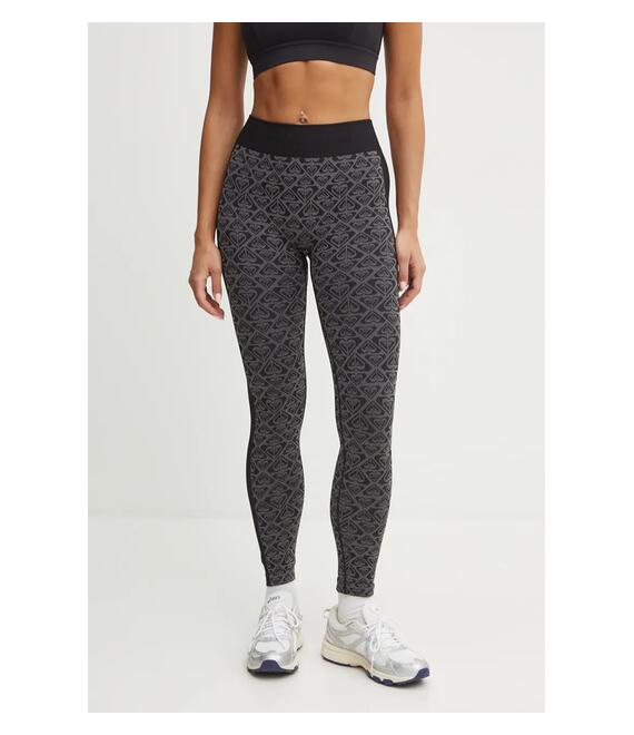 Κολάν γιόγκα Roxy Chill Out Seamless χρώμα: μαύρο, ERJNP03596
