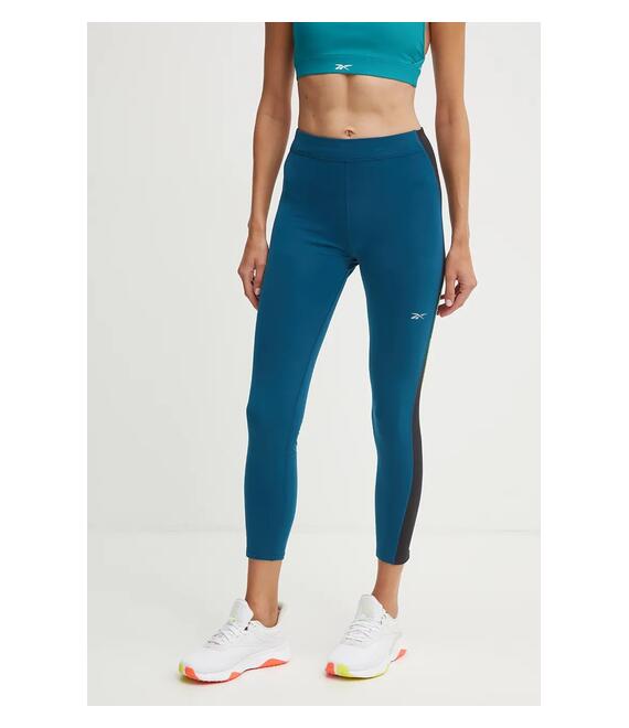Κολάν για τρέξιμο Reebok Running Warming χρώμα: τιρκουάζ, 100205585