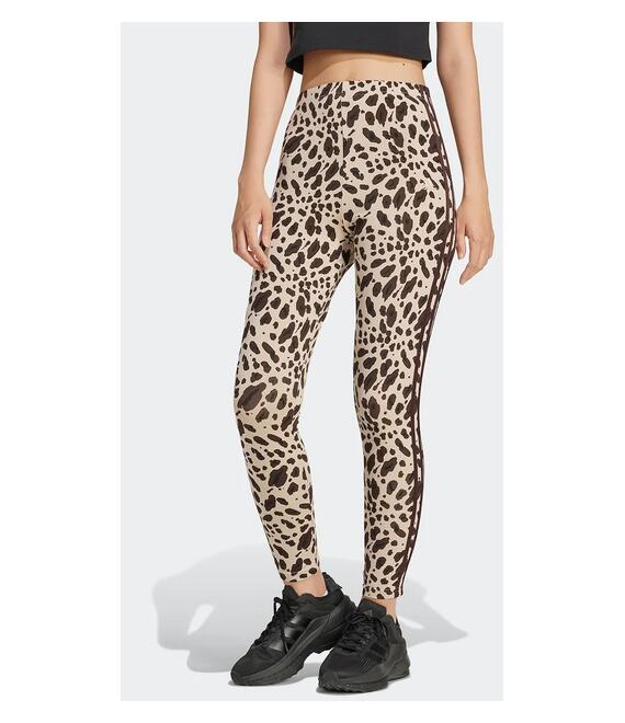 Κολάν adidas Animal χρώμα: μπεζ, IX3722