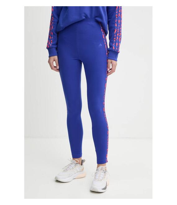 Κολάν adidas Animal χρώμα: μοβ, IY1666