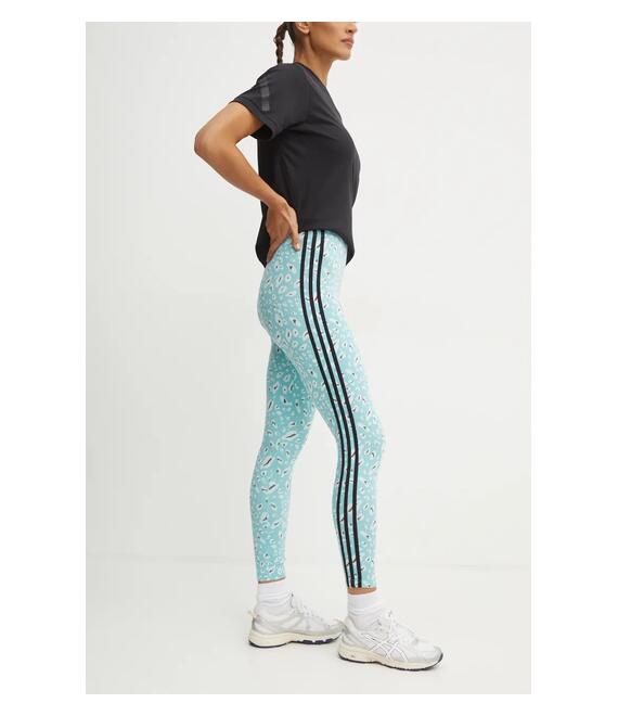 Κολάν adidas Animal χρώμα: τιρκουάζ, IY5008