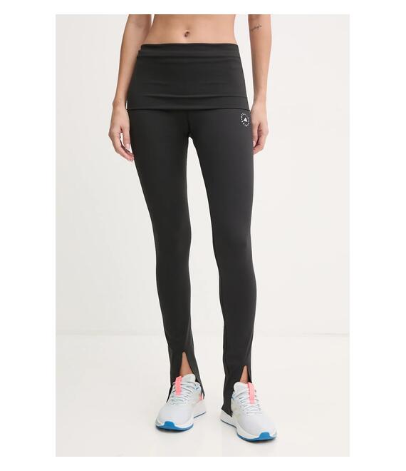 Κολάν προπόνησης adidas by Stella McCartney TrueStrength χρώμα: μαύρο, IW0515