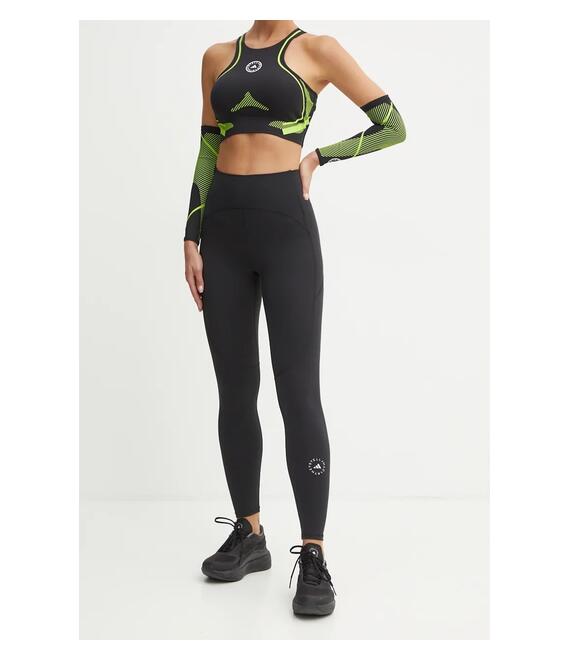 Κολάν προπόνησης adidas by Stella McCartney TrueStrenght χρώμα: μαύρο, IW6376