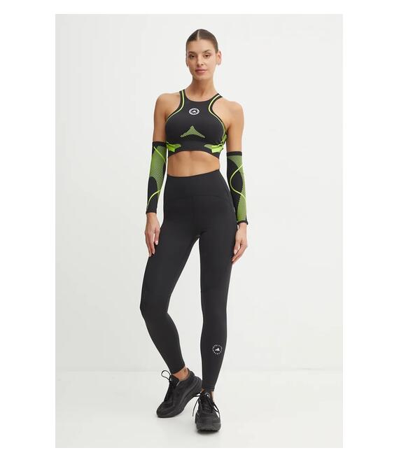 Κολάν προπόνησης adidas by Stella McCartney TrueStrenght χρώμα: μαύρο, IW6376