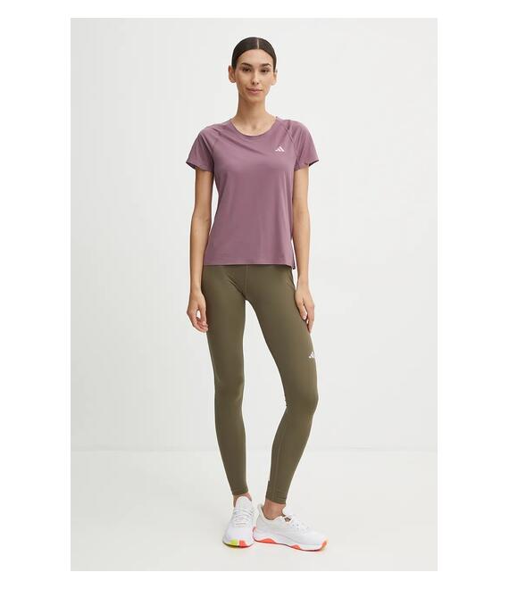 Κολάν για τρέξιμο adidas Performance Own The Run χρώμα: πράσινο, IX2867