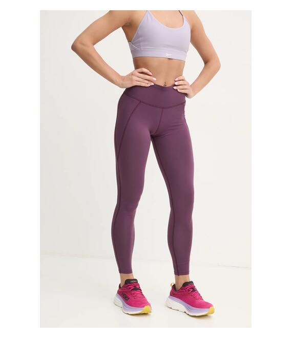 Κολάν προπόνησης Reebok LUX Collection χρώμα: μοβ, 100205607