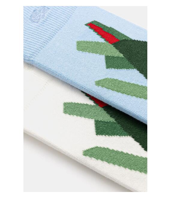 Κάλτσες Lacoste 2-pack χρώμα: άσπρο, RA3148