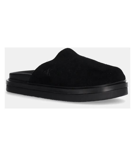 Παντόφλες Calvin Klein Jeans HOME CLOG MG MG S χρώμα: μαύρο, YW0YW01685