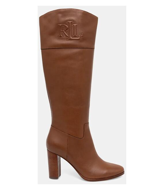Μπότες Lauren Ralph Lauren Page II χρώμα: καφέ, 802945686002