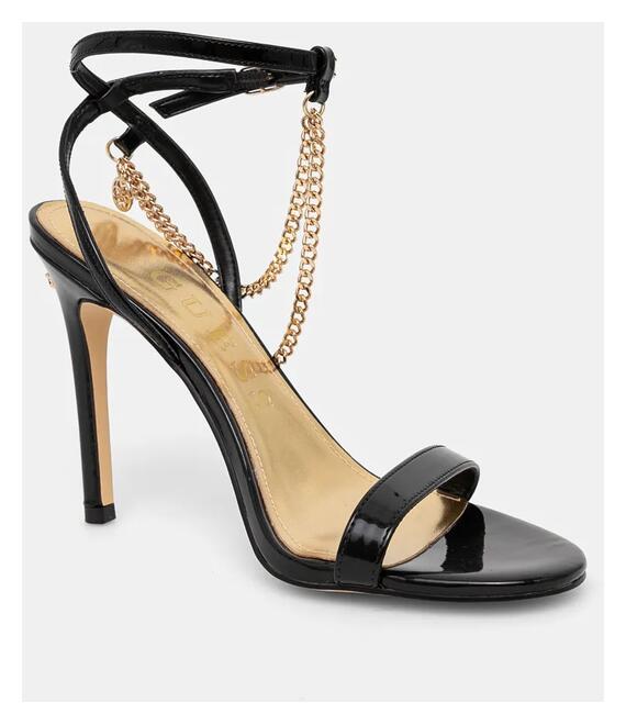 Σανδάλια Guess MIAMY χρώμα: μαύρο, FLDMIA PAF03 Σανδάλια Guess MIAMY χρώμα: μαύρο, FLDMIA PAF03