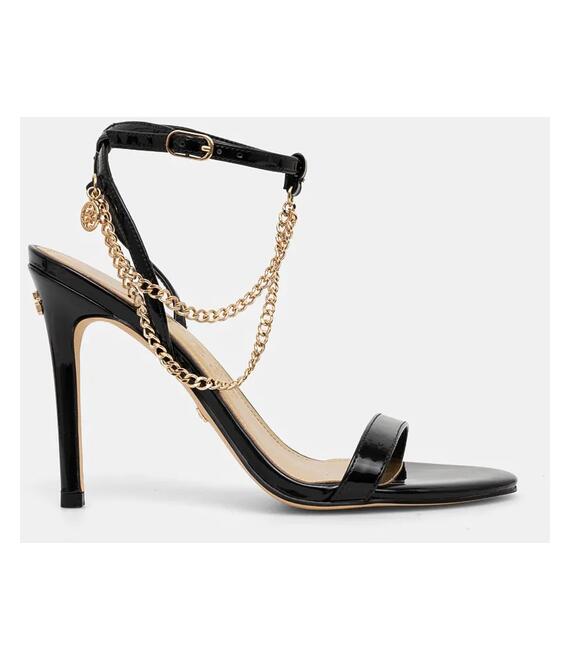 Σανδάλια Guess MIAMY χρώμα: μαύρο, FLDMIA PAF03 Σανδάλια Guess MIAMY χρώμα: μαύρο, FLDMIA PAF03