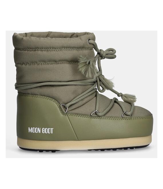 Μπότες χιονιού Moon Boot MB EVX LIGHT NYLON χρώμα: πράσινο, 80D1470010 M006 Μπότες χιονιού Moon Boot MB EVX LIGHT NYLON χρώμα: πράσινο, 80D1470010 M006