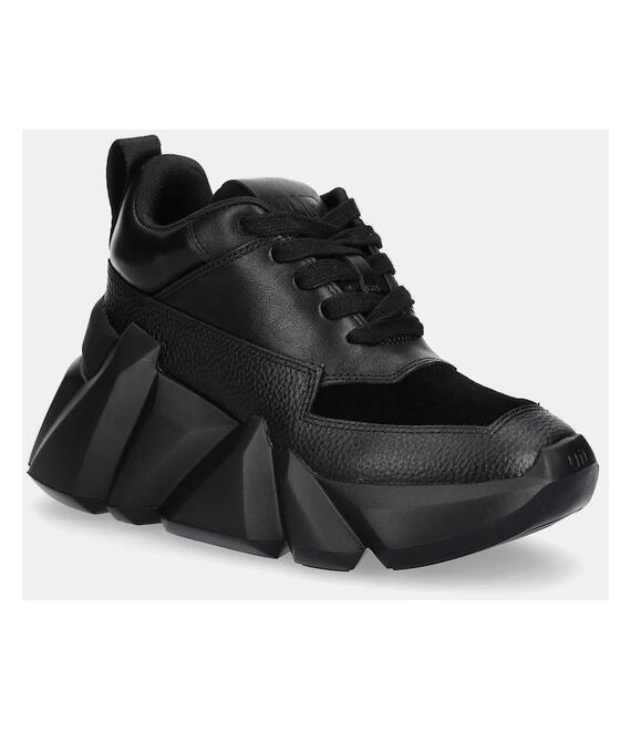 Δερμάτινα αθλητικά παπούτσια United Nude Space Kick Max χρώμα: μαύρο, 10656560159