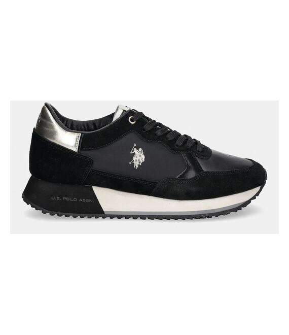 Αθλητικά U.S. Polo Assn. SACHA χρώμα: μαύρο, SACHA005W/DSN2