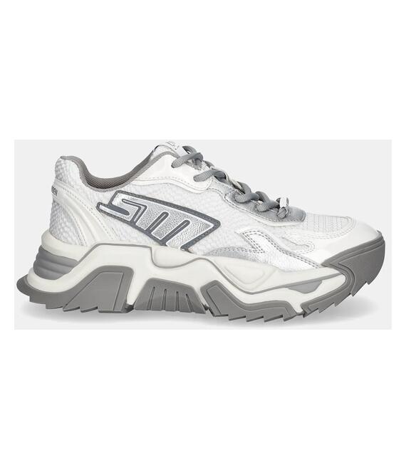 Αθλητικά Steve Madden Kingpin χρώμα: άσπρο, SM11003513