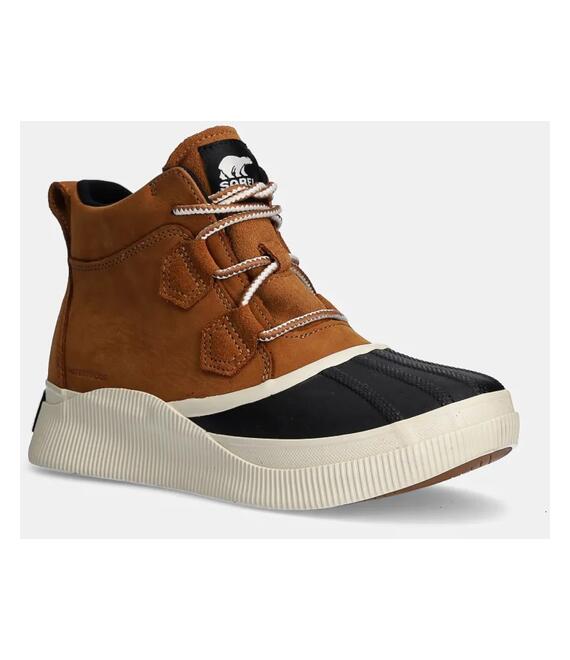 Μπότες χιονιού σουέτ Sorel OUT N ABOUT IV CLASSIC W χρώμα: καφέ, 2088161243