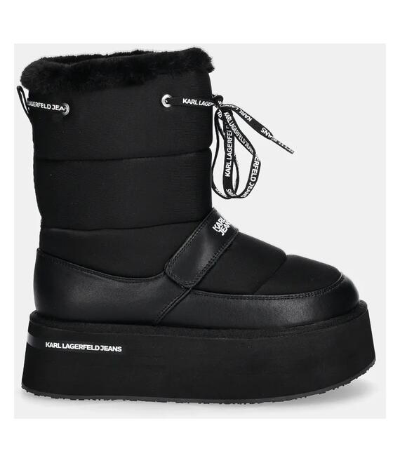 Μπότες χιονιού Karl Lagerfeld Jeans KLJ WEDGE χρώμα: μαύρο, KLJ47964