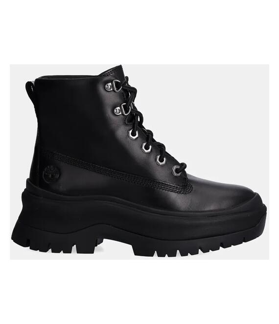 Δερμάτινες μπότες Timberland Roxie Lane γυναικείες, χρώμα: μαύρο, TB0A295JW021