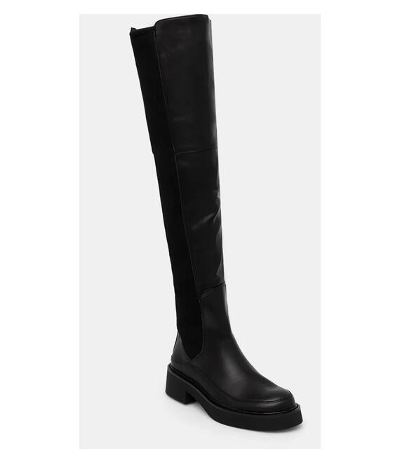 Μπότες Desigual LENA χρώμα: μαύρο, 24WSTP04 2000