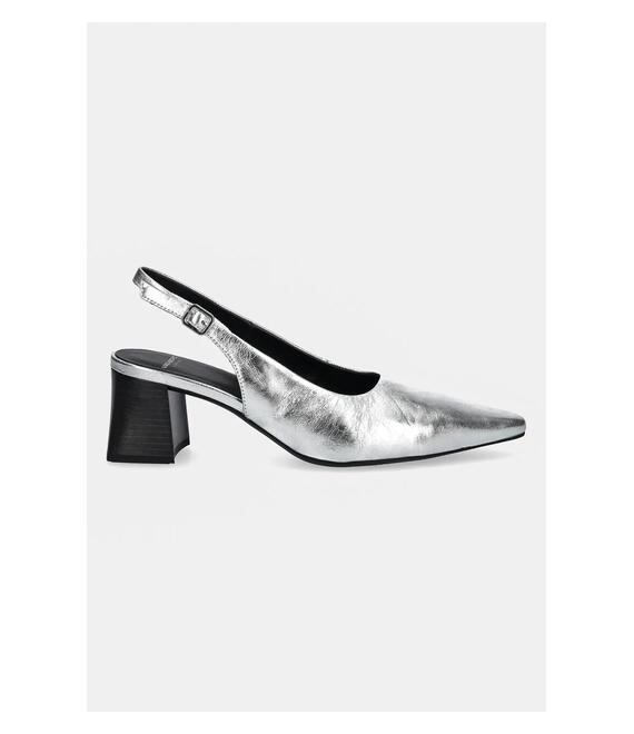 Δερμάτινες γόβες Vagabond Shoemakers ALTEA χρώμα: ασημί, 5740-483-79