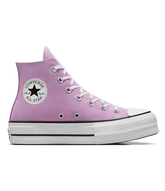 Πάνινα παπούτσια Converse Chuck Taylor All Star Lift χρώμα: ροζ, A09392C