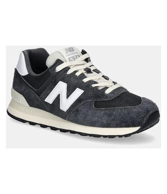 Δερμάτινα αθλητικά παπούτσια New Balance 574 χρώμα: γκρι, U574RBH
