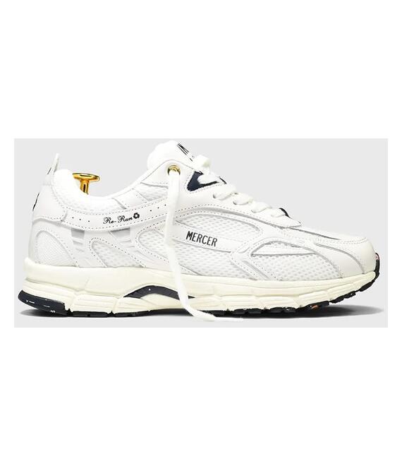 Αθλητικά The Mercer Brand The Re-Run Nappa χρώμα: άσπρο, ME243005 100