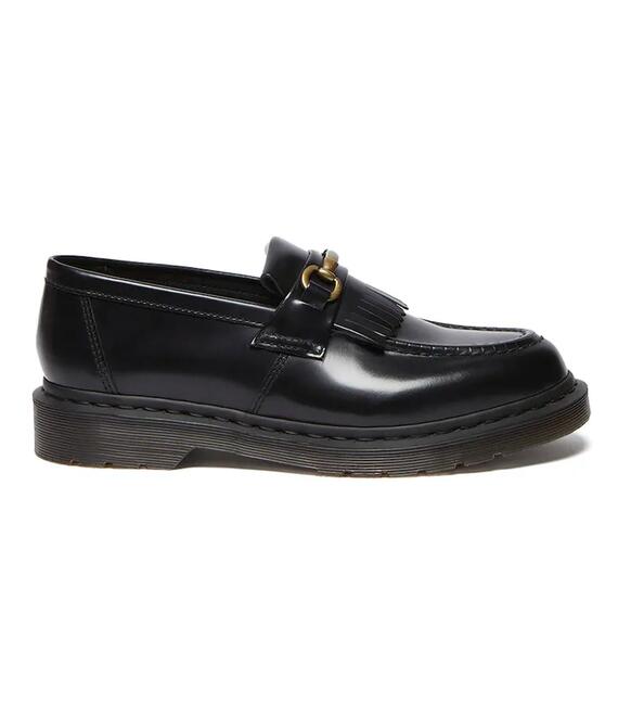 Δερμάτινα μοκασίνια Dr. Martens Adrian Snaffle χρώμα: μαύρο, DM32102001