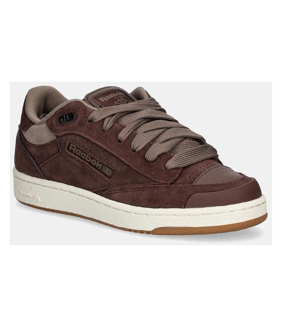Σουέτ αθλητικά παπούτσια Reebok Classic Club C Bulc χρώμα: καφέ, 100211204