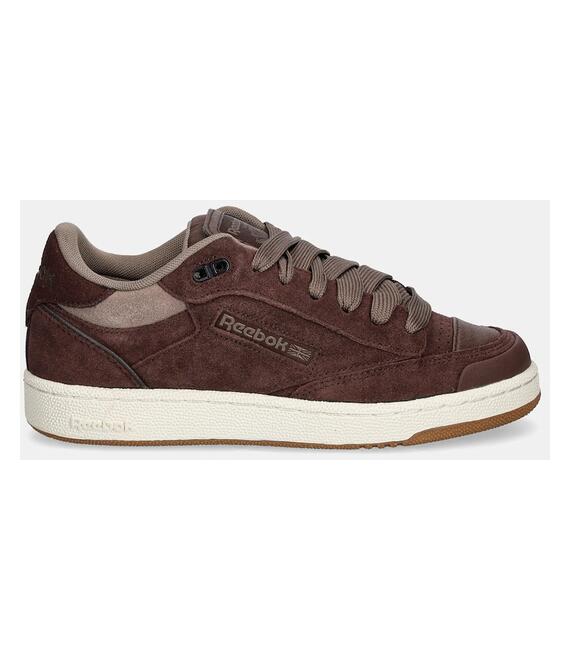 Σουέτ αθλητικά παπούτσια Reebok Classic Club C Bulc χρώμα: καφέ, 100211204