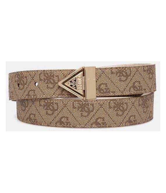 Αναστρέψιμη ζώνη Guess ECO ERICA χρώμα: καφέ, BW9142 P4330