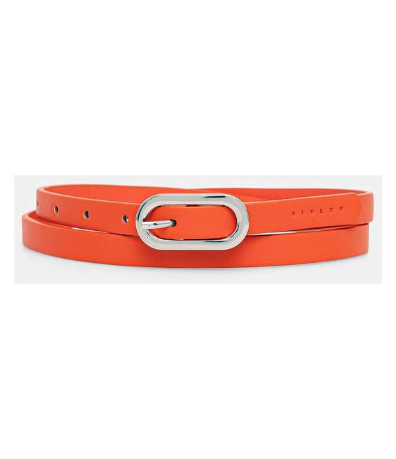 Ζώνη Sisley χρώμα: χρυσαφί, 6GYWWL022