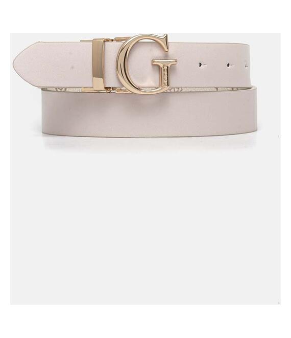 Ζώνη Guess EVELUNE χρώμα: μπεζ, BW9171 P4430