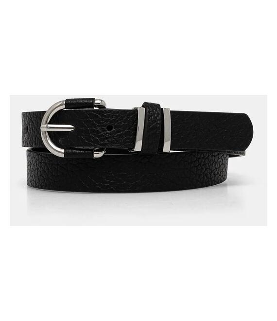 Ζώνη Sisley χρώμα: μαύρο, 6HEEWL02N