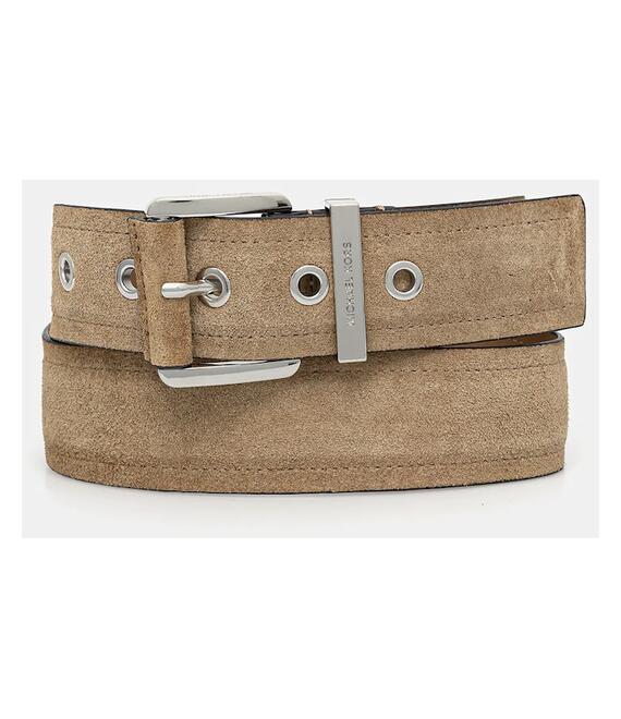 Σουέτ ζώνη MICHAEL Michael Kors χρώμα: καφέ, 559145