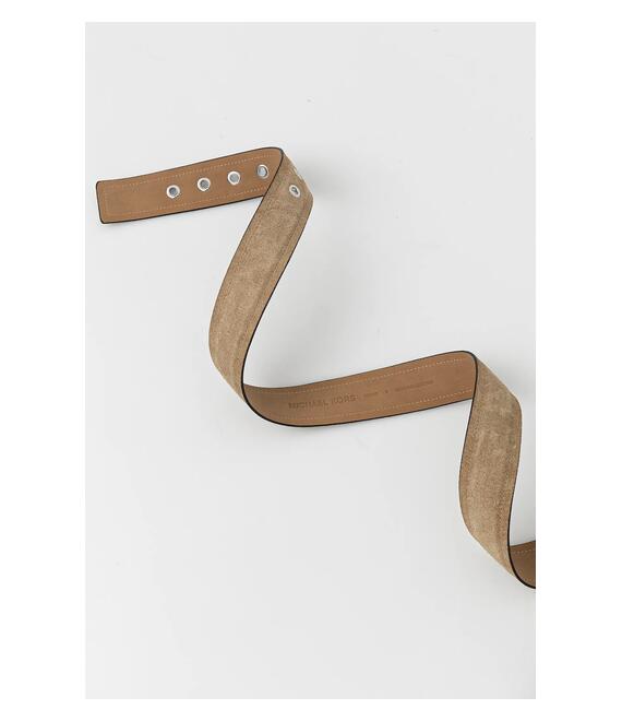 Σουέτ ζώνη MICHAEL Michael Kors χρώμα: καφέ, 559145