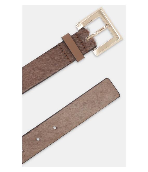 Δερμάτινη ζώνη MICHAEL Michael Kors χρώμα: καφέ, 559120