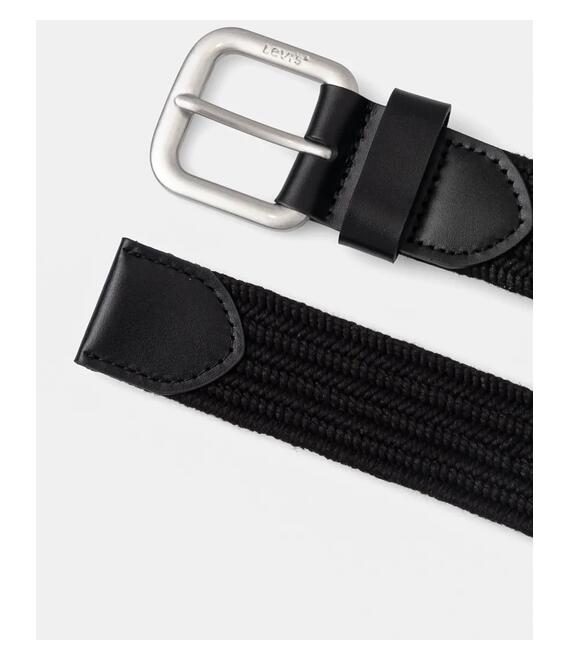 Ζώνη Levi's χρώμα: μαύρο, D7929-0001