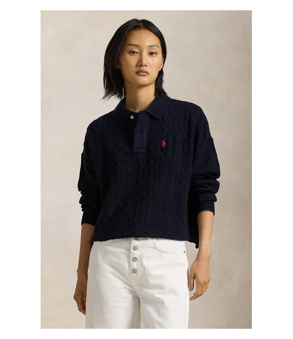 Μάλλινο πουλόβερ Polo Ralph Lauren γυναικείο, 211910158