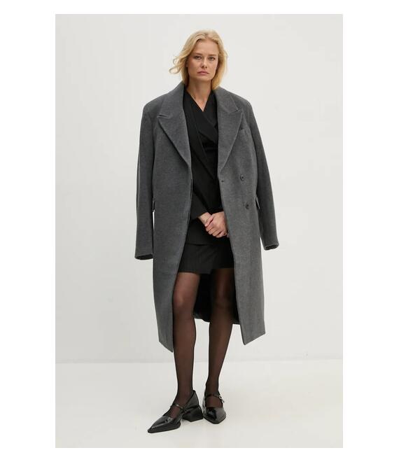 Φούστα από μείγμα μαλλιού Bruuns Bazaar BillBBMadina skirt χρώμα: μαύρο, BBW4106