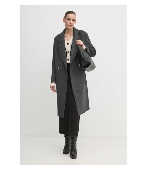 Τζιν φούστα Calvin Klein Jeans χρώμα: μαύρο, J20J224094
