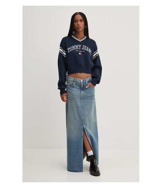 Τζιν φούστα Tommy Jeans DW0DW19652