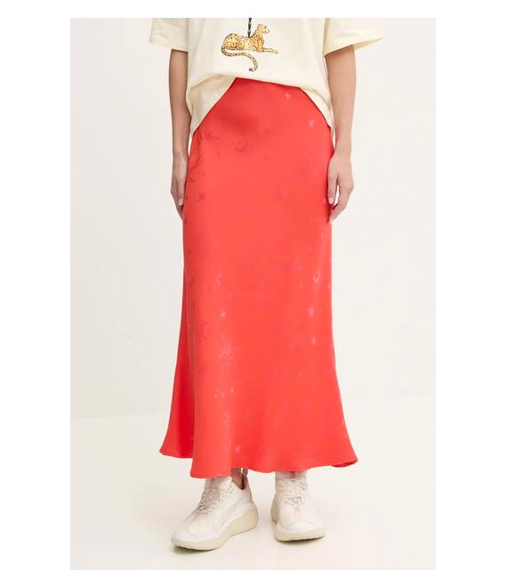 Φούστα Never Fully Dressed Dorris Skirt χρώμα: κόκκινο, NFDSK549