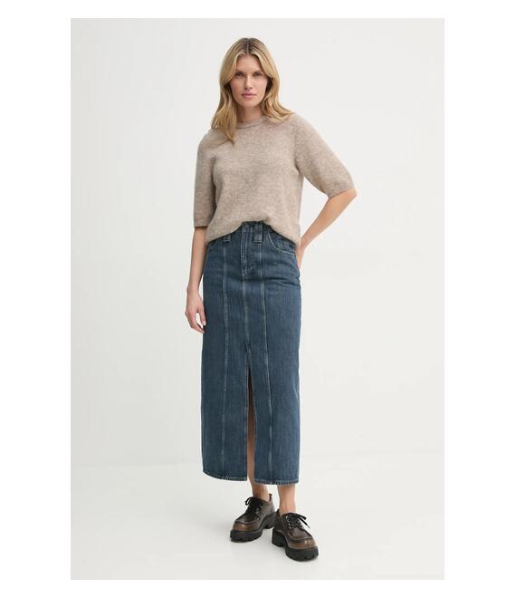 Τζιν φούστα G-Star Raw χρώμα: μπλε, D25289-D762