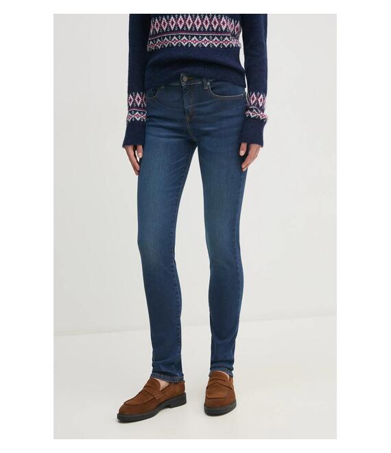 Τζιν παντελόνι Barbour χρώμα: μπλε, LTR0220
