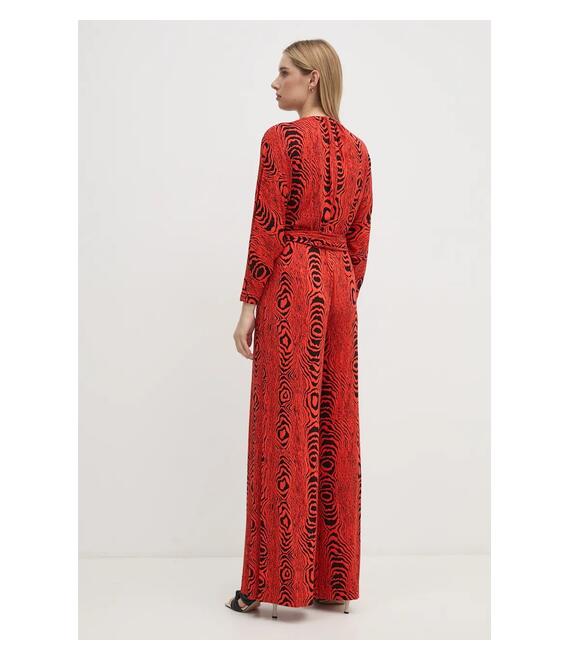 Ολόσωμη φόρμα DIANE VON FURSTENBERG χρώμα: κόκκινο, DVFPJ3S004
